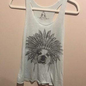 Bulldog tank top